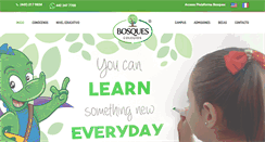 Desktop Screenshot of colegiosbosques.edu.mx