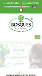 Mobile Screenshot of colegiosbosques.edu.mx